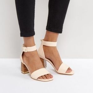 ASOS TREE TOP Heeled Sandals